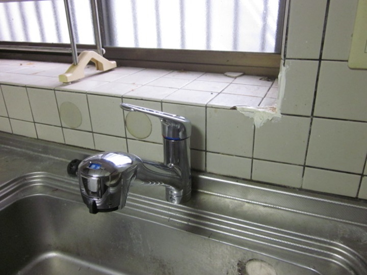 施工後　タカギ水工房　エコシリーズ取替工事費込み　￥43470円　　<br />