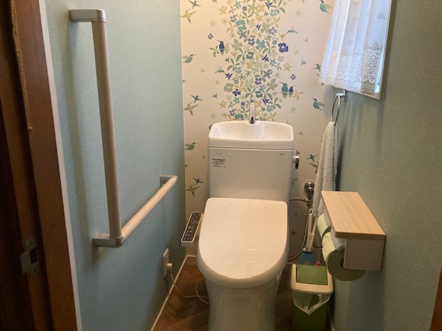 トイレの施工後の写真です。