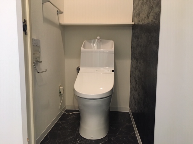 TOTOの節水トイレに交換しました。