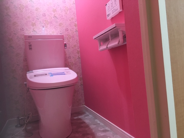 トイレの施工後の写真です。