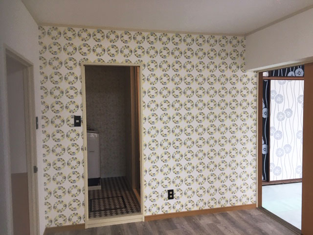 内装の施工後の写真です。