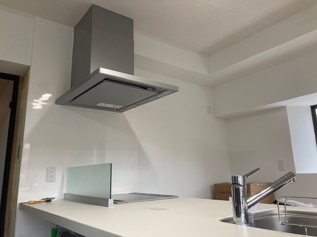 キッチンの施工後の写真です。