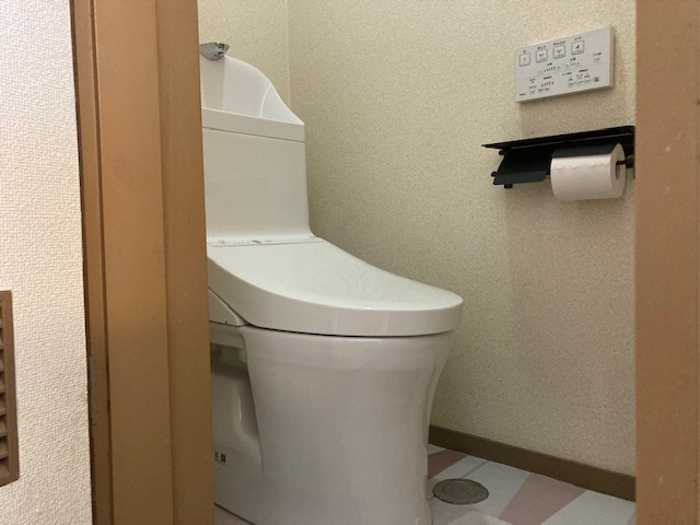 トイレの施工後の写真です。