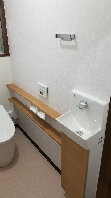 トイレ施工後