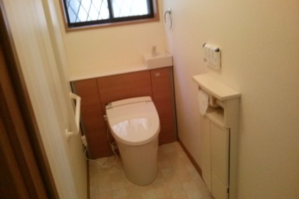 トイレ工事　中間市