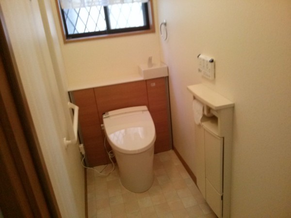 トイレ工事　中間市