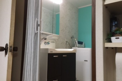 トイレ、洗面リフォーム　北九州市若松区