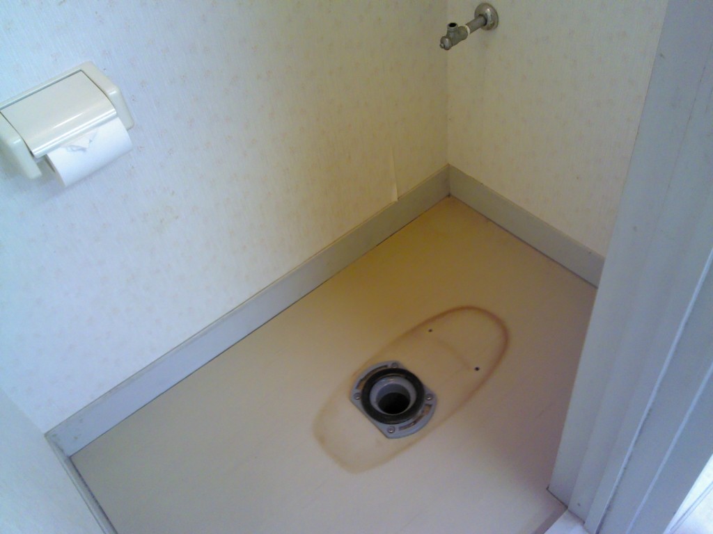 トイレ取り外し