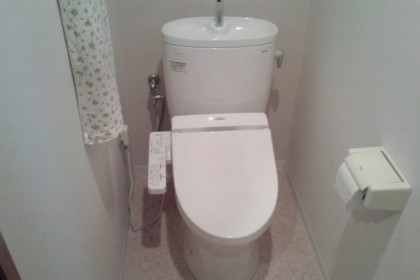 トイレ、キッチン水栓交換　北九州市