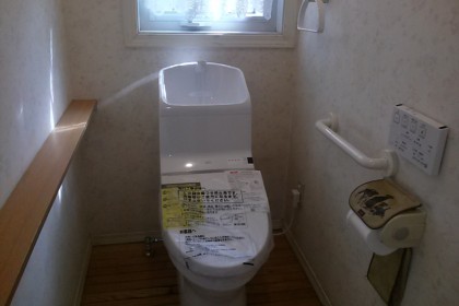 トイレ、浴室水栓交換工事　北九州市八幡西区