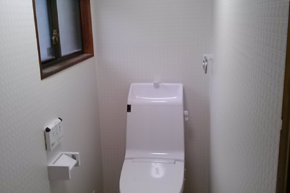 トイレ工事　直方市