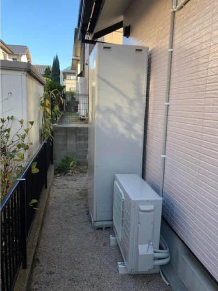 電気温水器からエコキュートへ交換