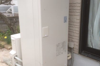 電気温水器からエコキュートに交換