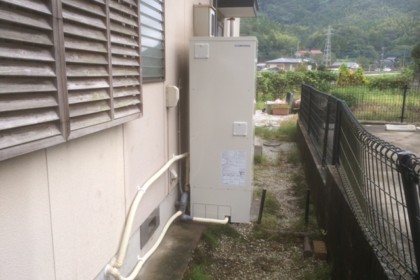 電気温水器交換　田川郡