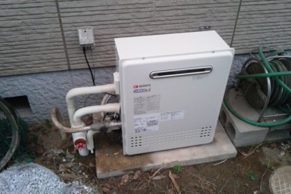 給湯器交換リフォーム　北九州市