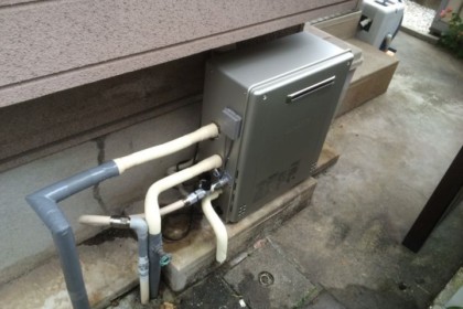給湯器交換リフォーム　北九州市小倉南区