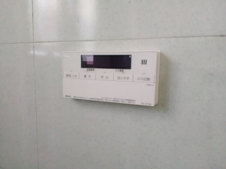 風呂リモコン施工後
