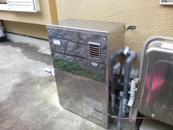 石油ボイラー給湯器交換　福岡県水巻町