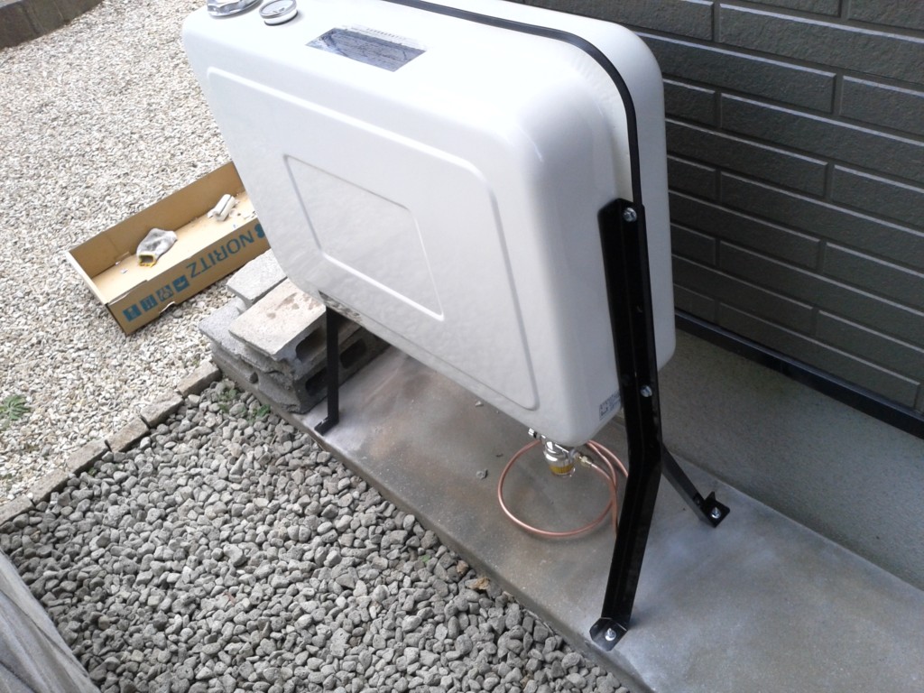 石油タンクも新しく交換しました。