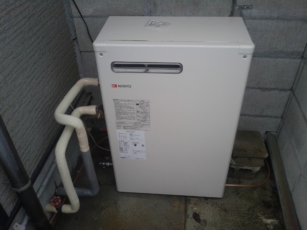 コロナ石油ボイラーからノーリツ石油ボイラーへ交換