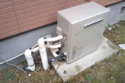 給湯器交換リフォーム　遠賀郡水巻町