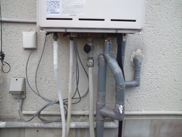 配管、保温材工事