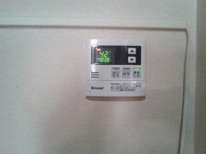 台所リモコン取り付け