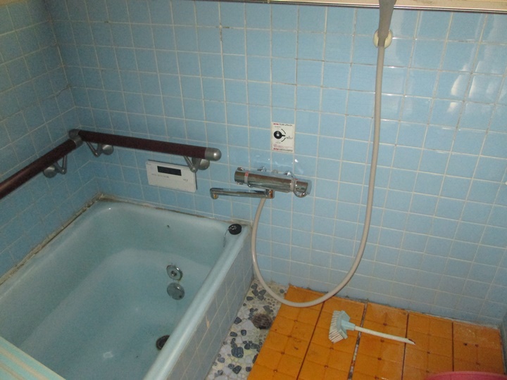 施工後　浴室シャワー水栓