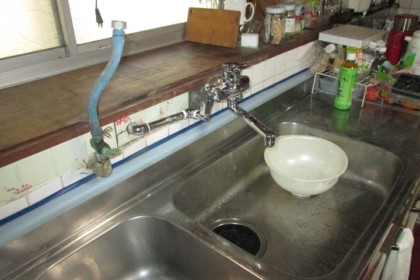 給湯器工事　北九州市門司区