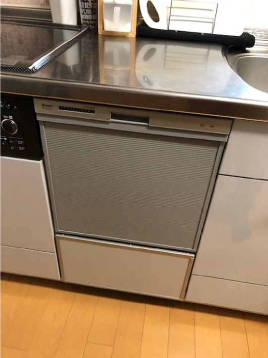 新規ビルトイン食洗器乾燥機取付　北九州市八幡西区