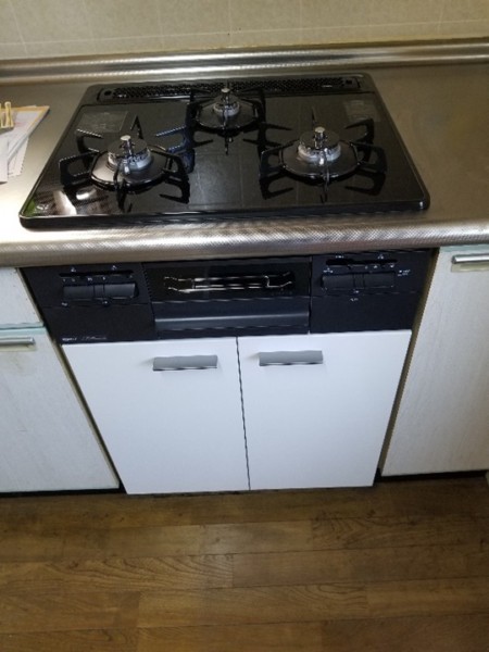 ガスコンロ交換　北九州市若松区