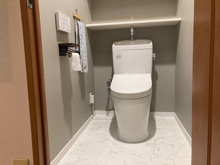 トイレ施工後