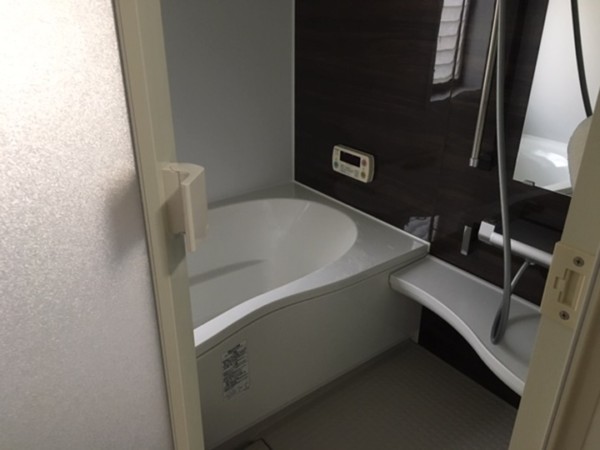 ユニットバス、洗面、庭工事、北九州市若松区
