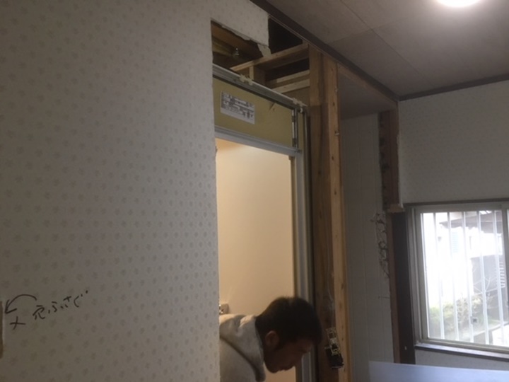 ユニットバス組み立て