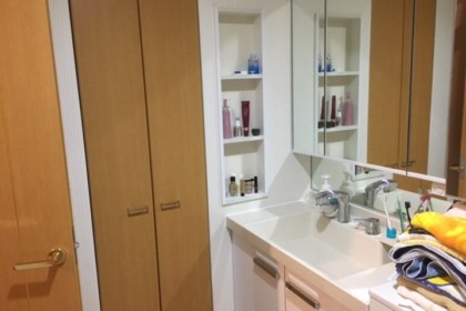 マンションユニット、洗面バスリフォーム