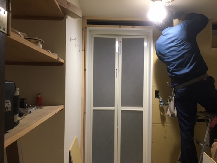 大工壁造作工事