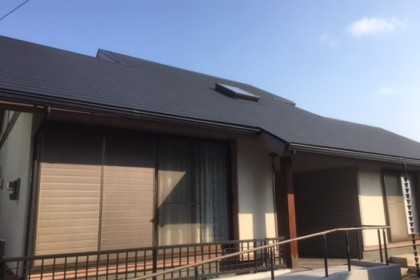 屋根葺き替え工事　北九州市八幡西区