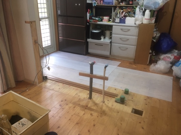 キッチン解体