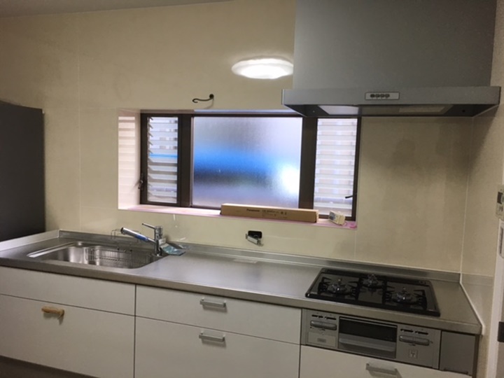 キッチン施工後