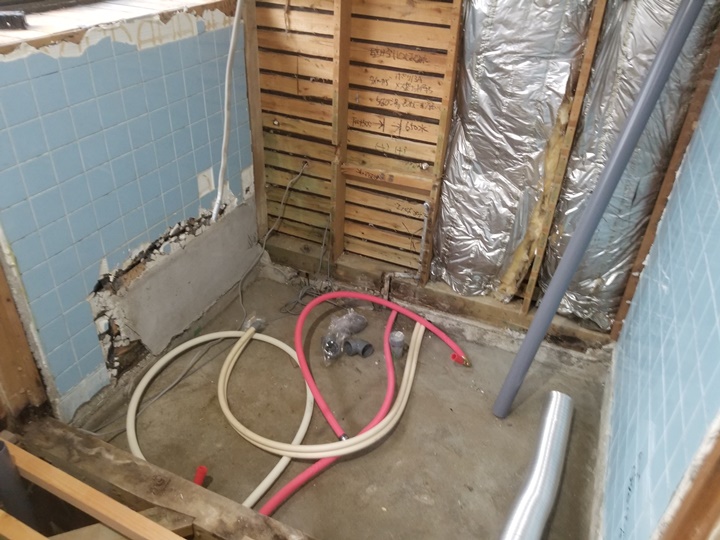 ユニットバス解体