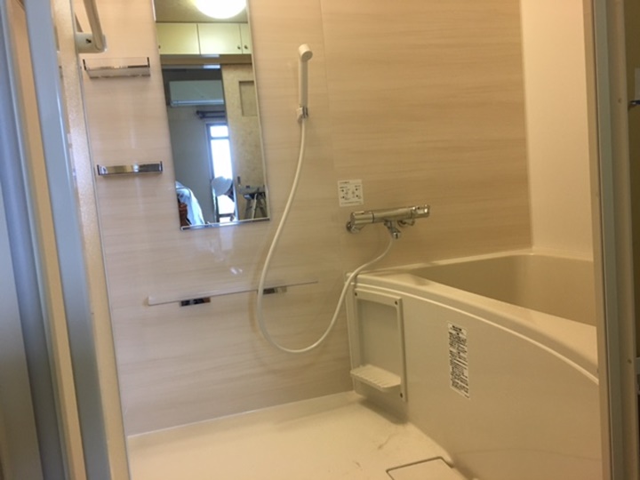 ユニットバス施工後