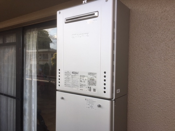 給湯器施工後