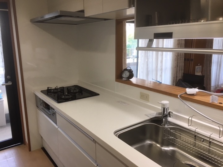 キッチン施工後