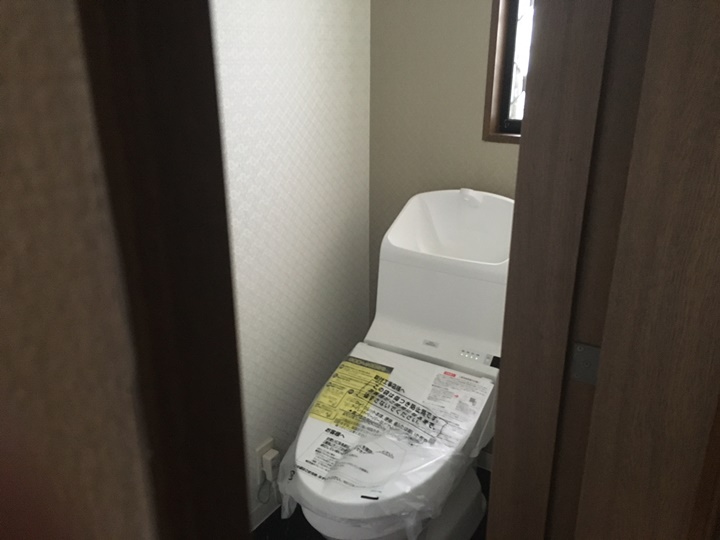 トイレ施工後