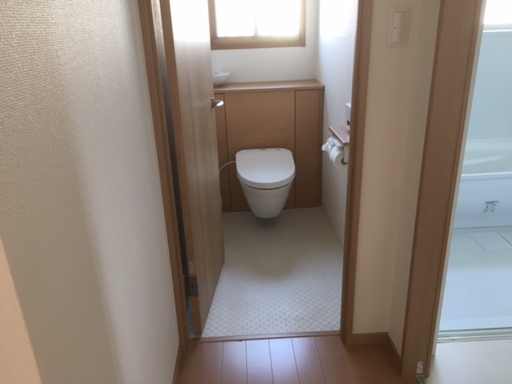 トイレ施工後