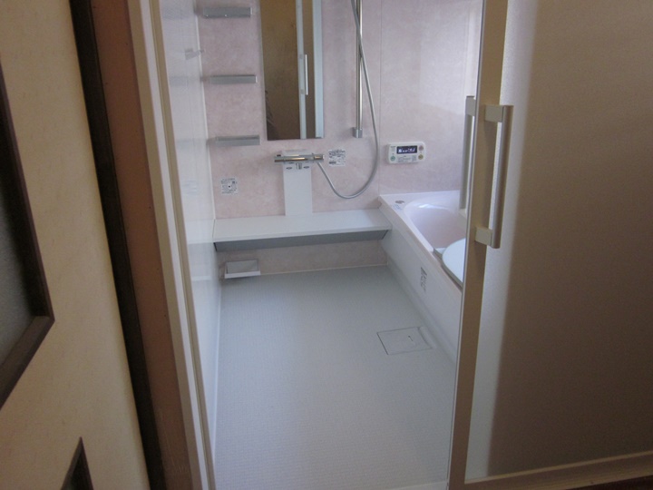 ユニットバス完成