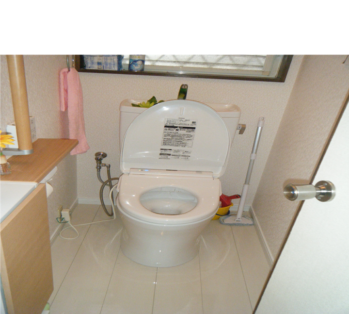 トイレ施工後
