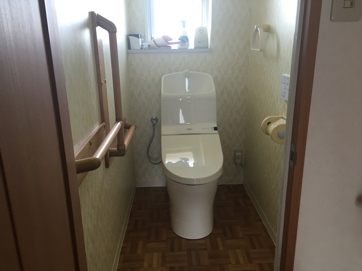 トイレ施工後