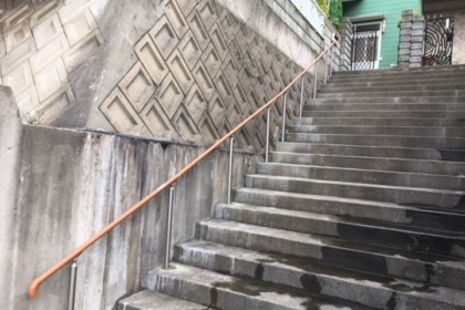手すり工事　北九州市門司区