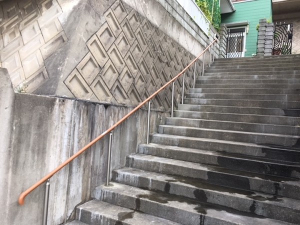 手すり工事　北九州市門司区